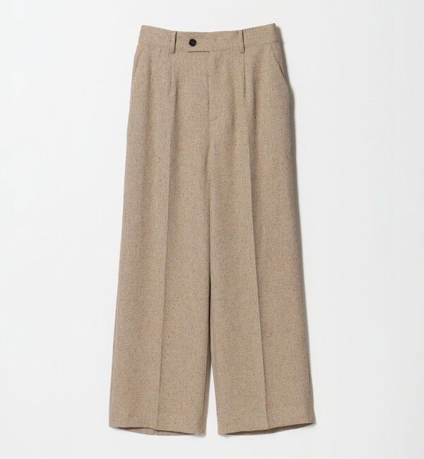 UNITED ARROWS green label relaxing「ネップツイル ストレート パンツ マシンウォッシャブル」|スラックス|