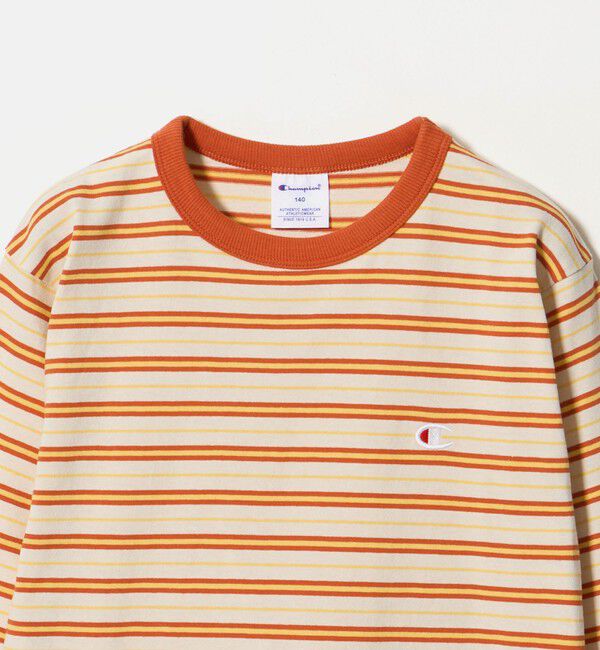 UNITED ARROWS green label relaxing「＜Champion＞ボーダー ロングスリーブ Tシャツ / キッズ 140cm-160cm」|Tシャツ・カットソー|