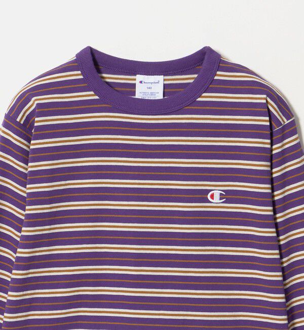 UNITED ARROWS green label relaxing「＜Champion＞ボーダー ロングスリーブ Tシャツ / キッズ 140cm-160cm」|Tシャツ・カットソー|