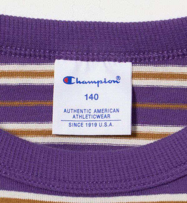 UNITED ARROWS green label relaxing「＜Champion＞ボーダー ロングスリーブ Tシャツ / キッズ 140cm-160cm」|Tシャツ・カットソー|