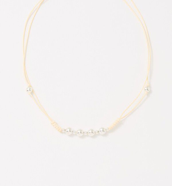 BEAUTY&YOUTH UNITED ARROWS「＜ERICKA NICOLAS BEGAY＞SHINY 4ボール ネックレス」|ネックレス|