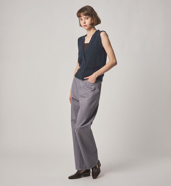 STEVEN ALAN「＜Steven Alan＞ウール モヘヤ ナイロン ダブルボタン ベスト」|ベスト・ジレ|