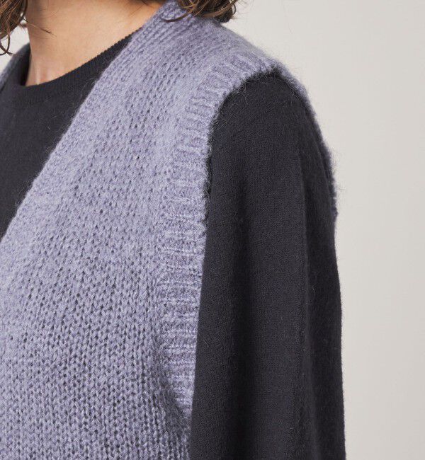 STEVEN ALAN「＜Steven Alan＞ウール モヘヤ ナイロン ダブルボタン ベスト」|ベスト・ジレ|