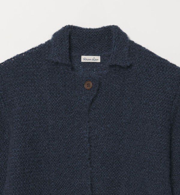 STEVEN ALAN「＜Steven Alan＞ウール モヘヤ ナイロン ボタン カーディガン」|カーディガン|