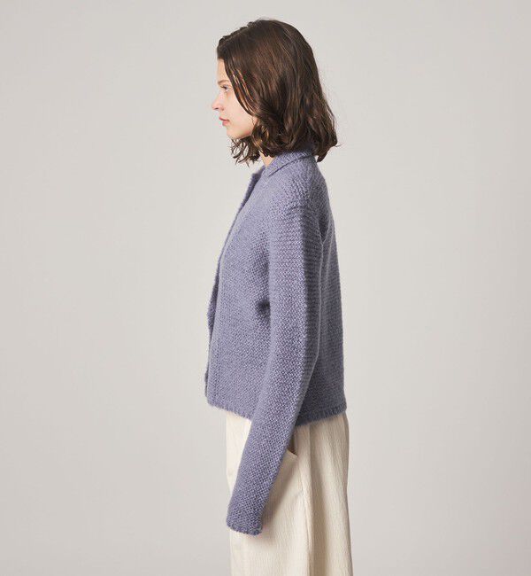 STEVEN ALAN「＜Steven Alan＞ウール モヘヤ ナイロン ボタン カーディガン」|カーディガン|