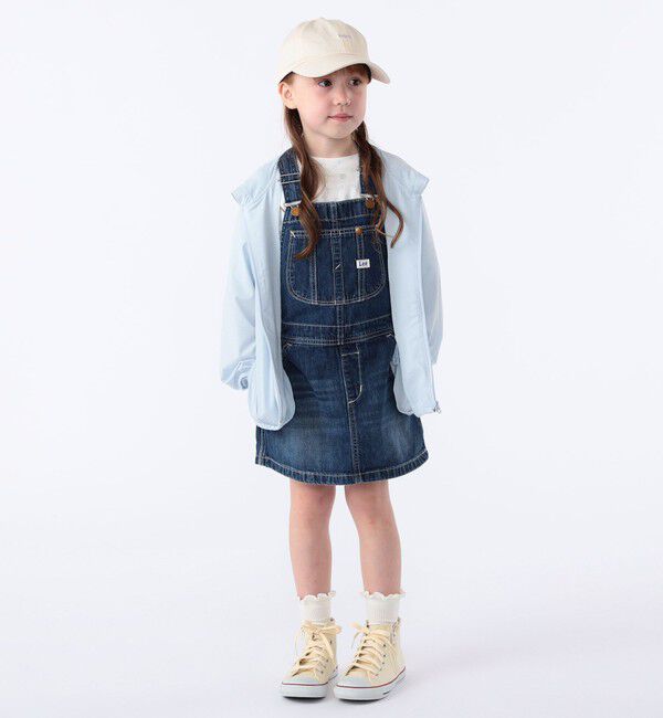 SHIPS KIDS「SHIPS KIDS:100～130cm /〈接触冷感/UVカット〉サンシェード フーディー」|パーカー|