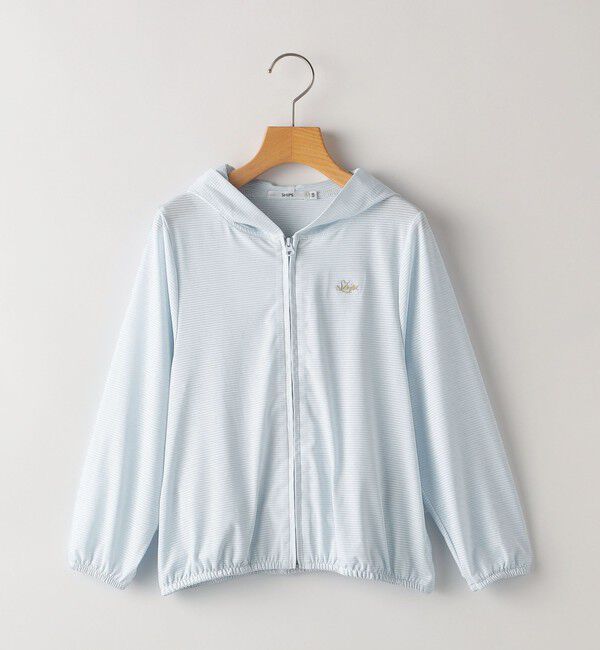 SHIPS KIDS「SHIPS KIDS:100～130cm /〈接触冷感/UVカット〉サンシェード フーディー」|パーカー|