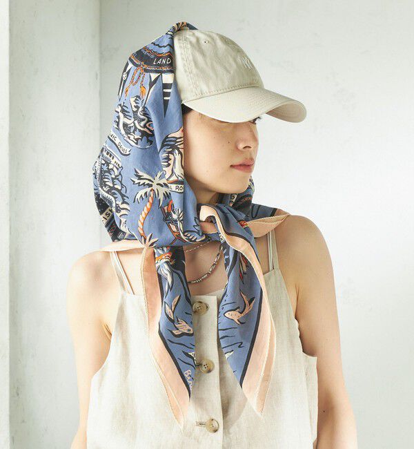 SHIPS for women「BINDU: スカーフ 100&times;100」|バンダナ・スカーフ|