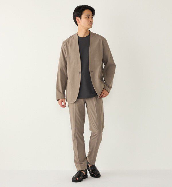 SHIPS Colors 「SHIPS Colors:〈遮熱・吸水速乾・接触冷感〉ファンクショナル イージー スラックス◇」|スラックス|