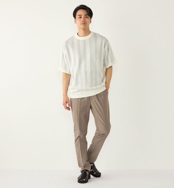 SHIPS Colors 「SHIPS Colors:〈遮熱・吸水速乾・接触冷感〉ファンクショナル イージー スラックス◇」|スラックス|