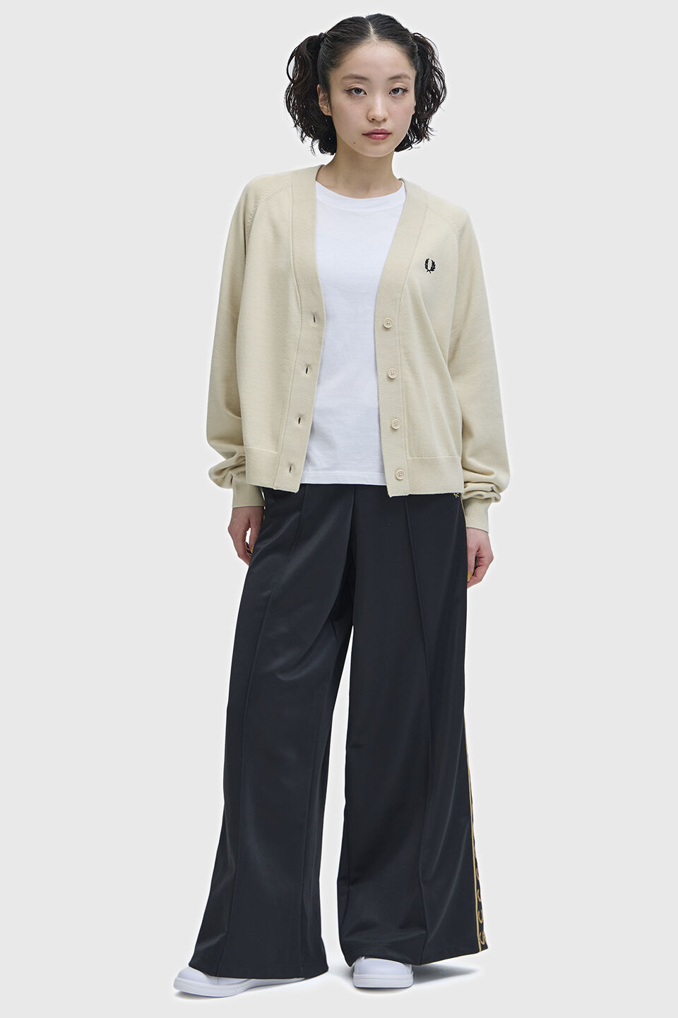 FRED PERRY 「V-Neck Cardigan／Vネックカーディガン」|カーディガン|