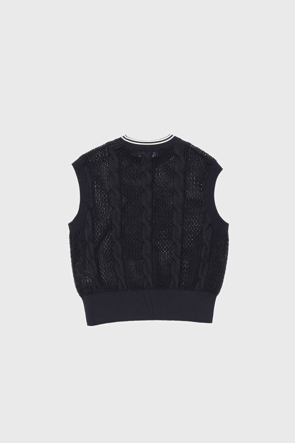FRED PERRY 「Mesh Cable Knit Tank／メッシュケーブルニットタンクトップ」|その他|