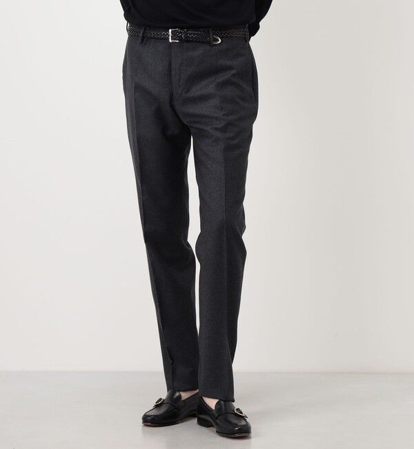 TOMORROWLAND BUYING WEAR「INCOTEX N35  ウーステッドフランネル スリムスラックス」|スラックス|