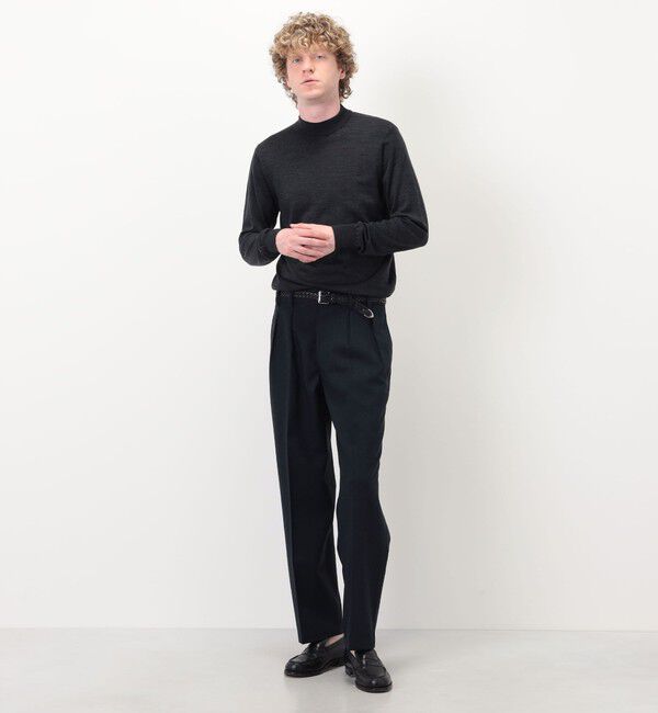 TOMORROWLAND BUYING WEAR「Salvatore Piccolo ウール 1プリーツスラックス」|スラックス|