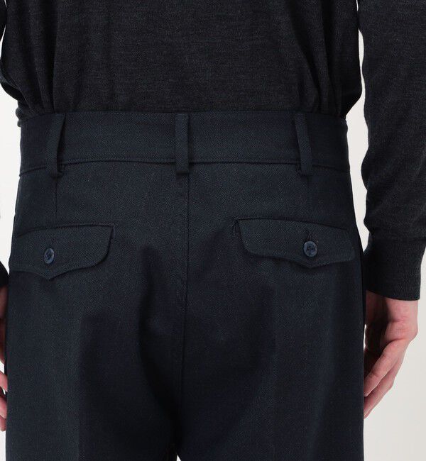 TOMORROWLAND BUYING WEAR「Salvatore Piccolo ウール 1プリーツスラックス」|スラックス|