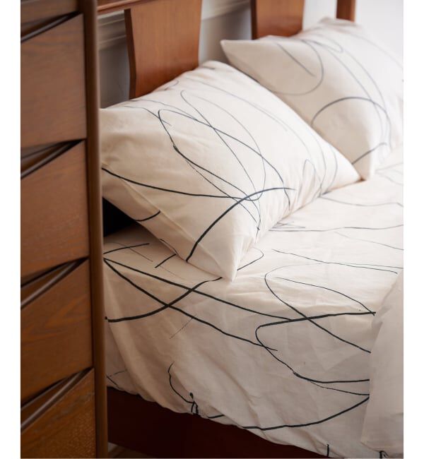 journal standard Furniture「WEATHER LINES BOX SHEET S.D　ボックスシーツ セミダブル」|その他|