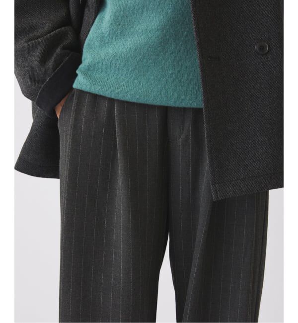 JOURNAL STANDARD relume「ヒールカット ルーズ ストライプ スラックス」|スラックス|
