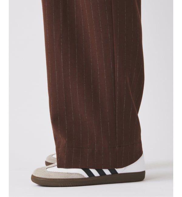 JOURNAL STANDARD relume「ヒールカット ルーズ ストライプ スラックス」|スラックス|