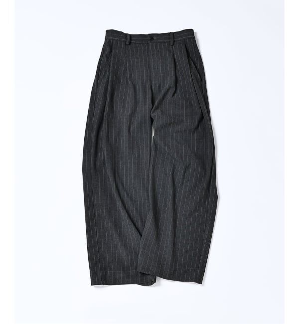JOURNAL STANDARD relume「ヒールカット ルーズ ストライプ スラックス」|スラックス|