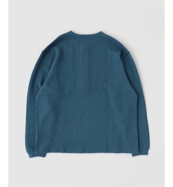 J.S.Homestead「J.S.Homestead / レノ メッシュ ファブリック ヘンリー ネック ロンT」|Tシャツ・カットソー|