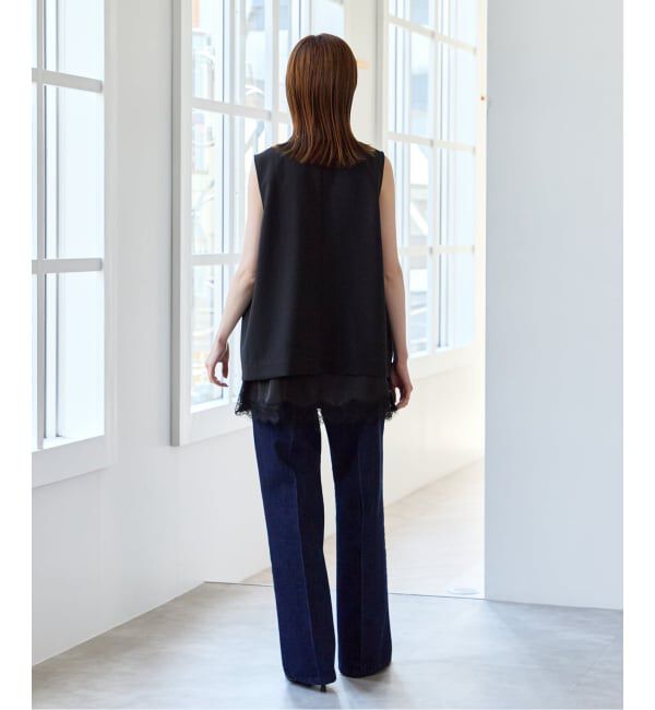 U by SPICK&SPAN「リネンライクウォッシャブルベスト」|その他|