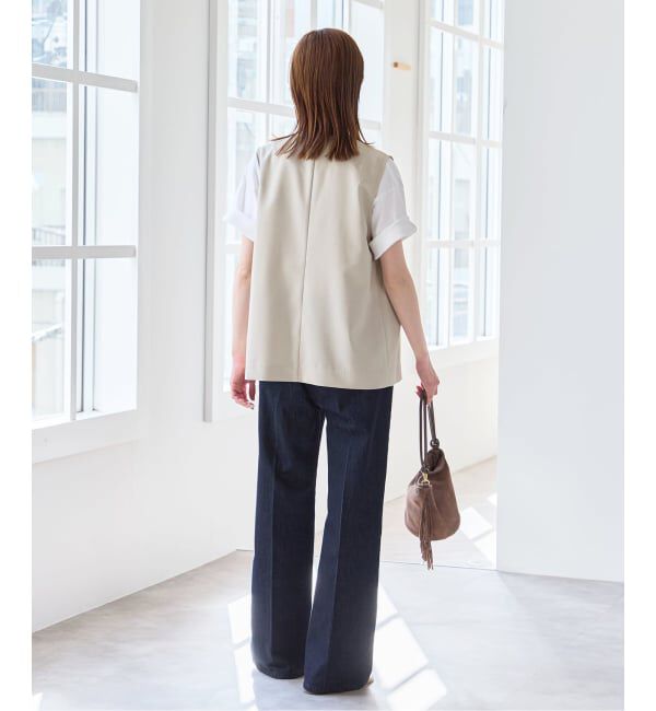U by SPICK&SPAN「リネンライクウォッシャブルベスト」|その他|