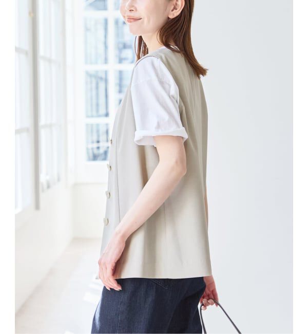 U by SPICK&SPAN「リネンライクウォッシャブルベスト」|その他|