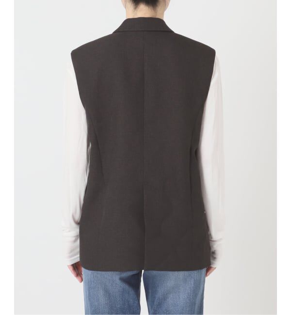 Spick and Span「《セットアップ可》メランジシングルブレストジレ」|その他|