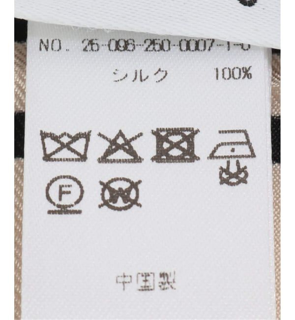 NOBLE「《追加》LE SCARF/レスカーフ Monogram Large 80cm」|バンダナ・スカーフ|