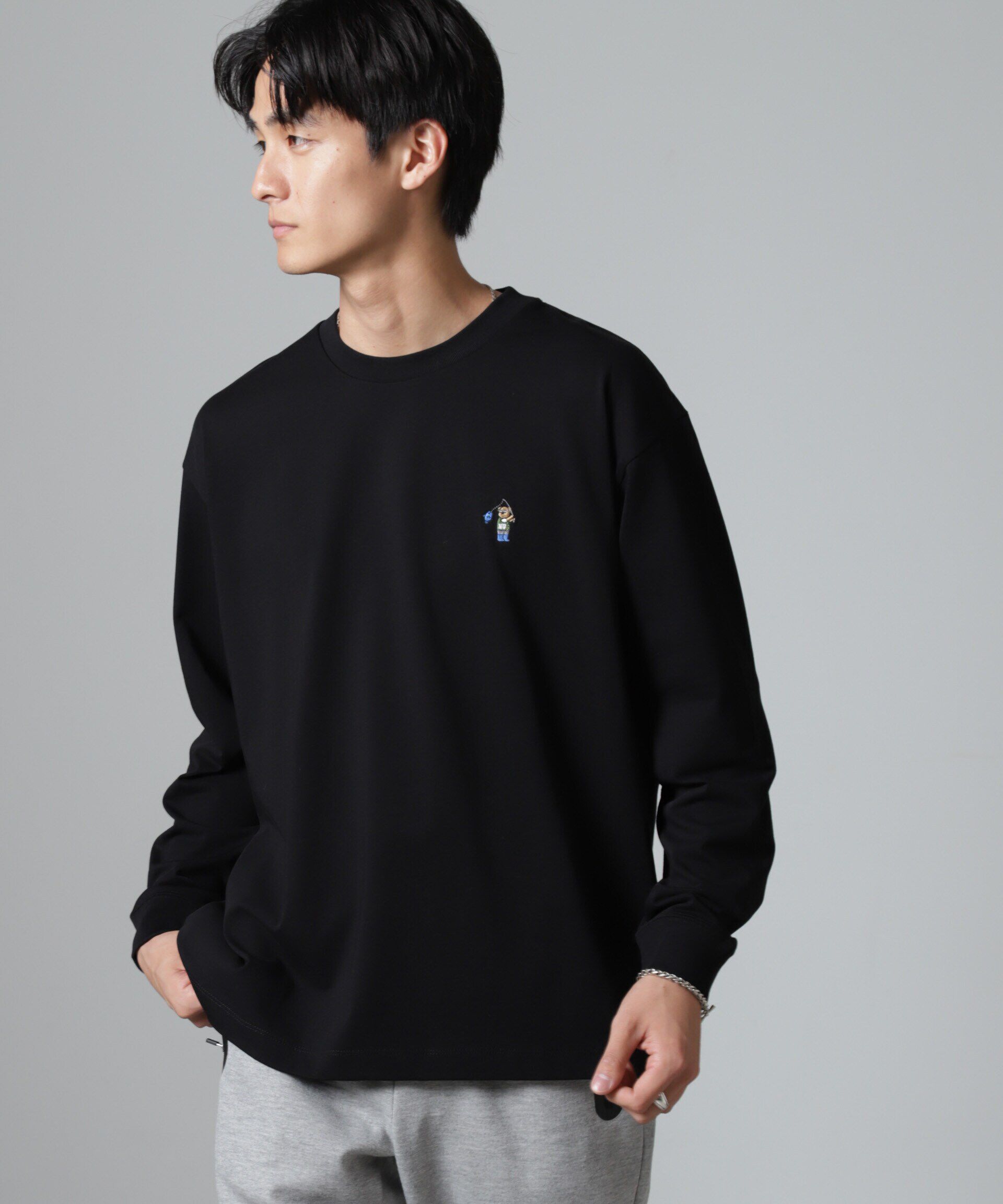 nano･universe「ナノベアロンTee 長袖」|Tシャツ・カットソー|