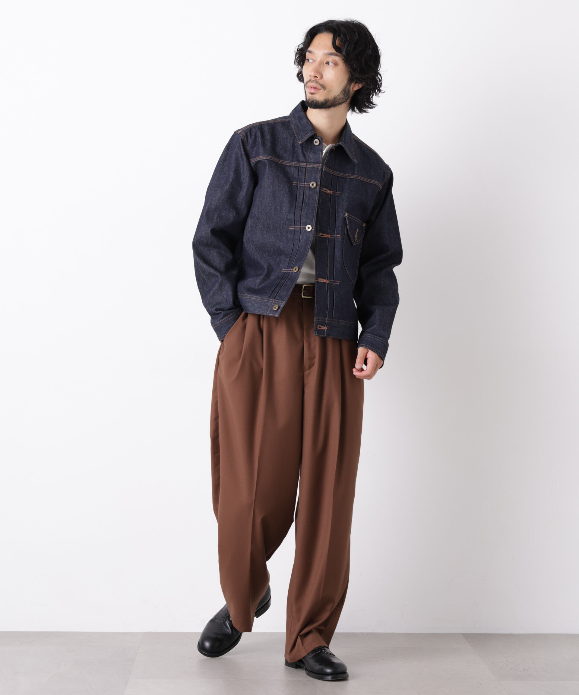 NANO universe「Lee/別注 COW BOY JACKET(セットアップ可)」|ブルゾン・スタジャン|
