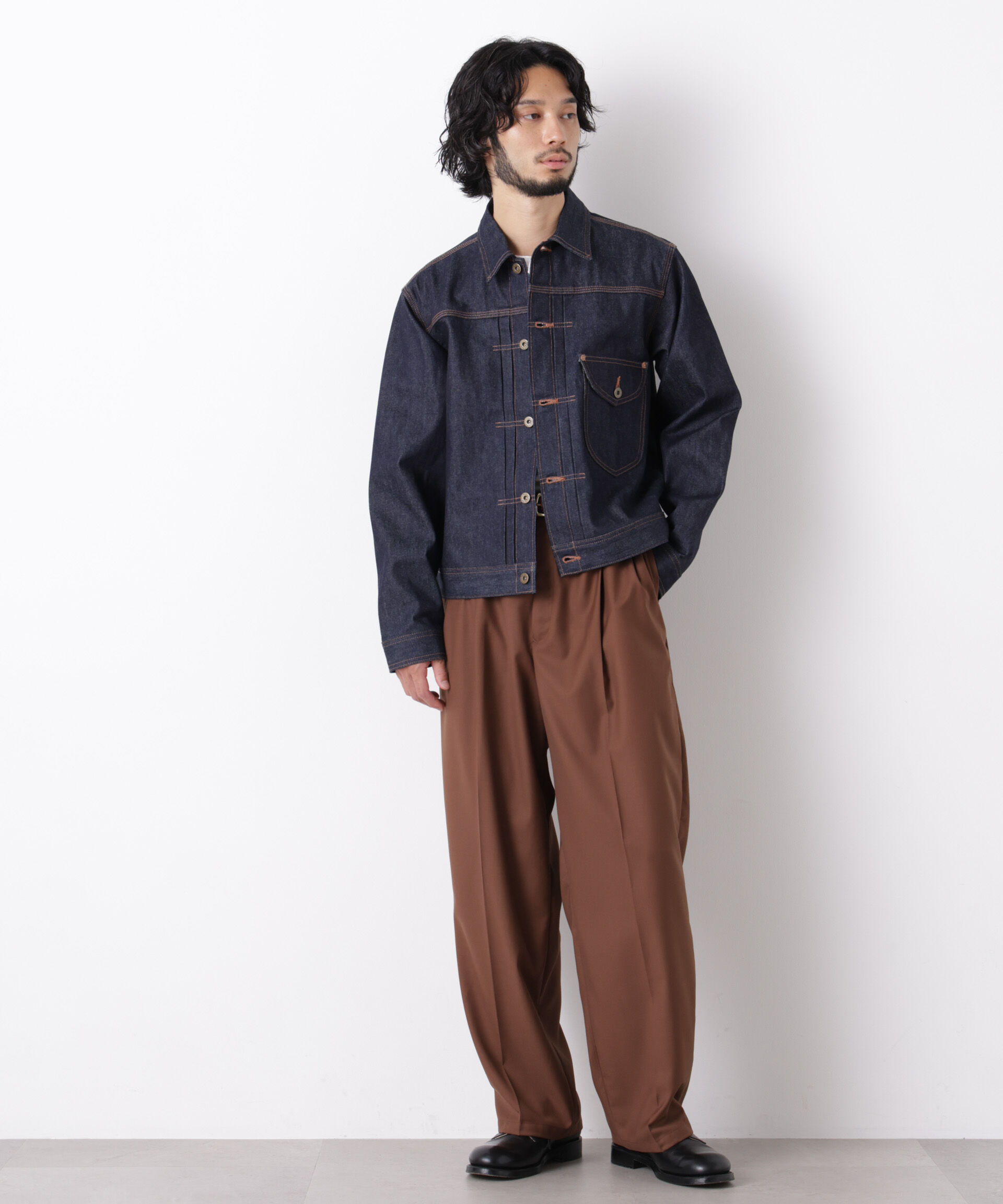 NANO universe「Lee/別注 COW BOY JACKET(セットアップ可)」|ブルゾン・スタジャン|