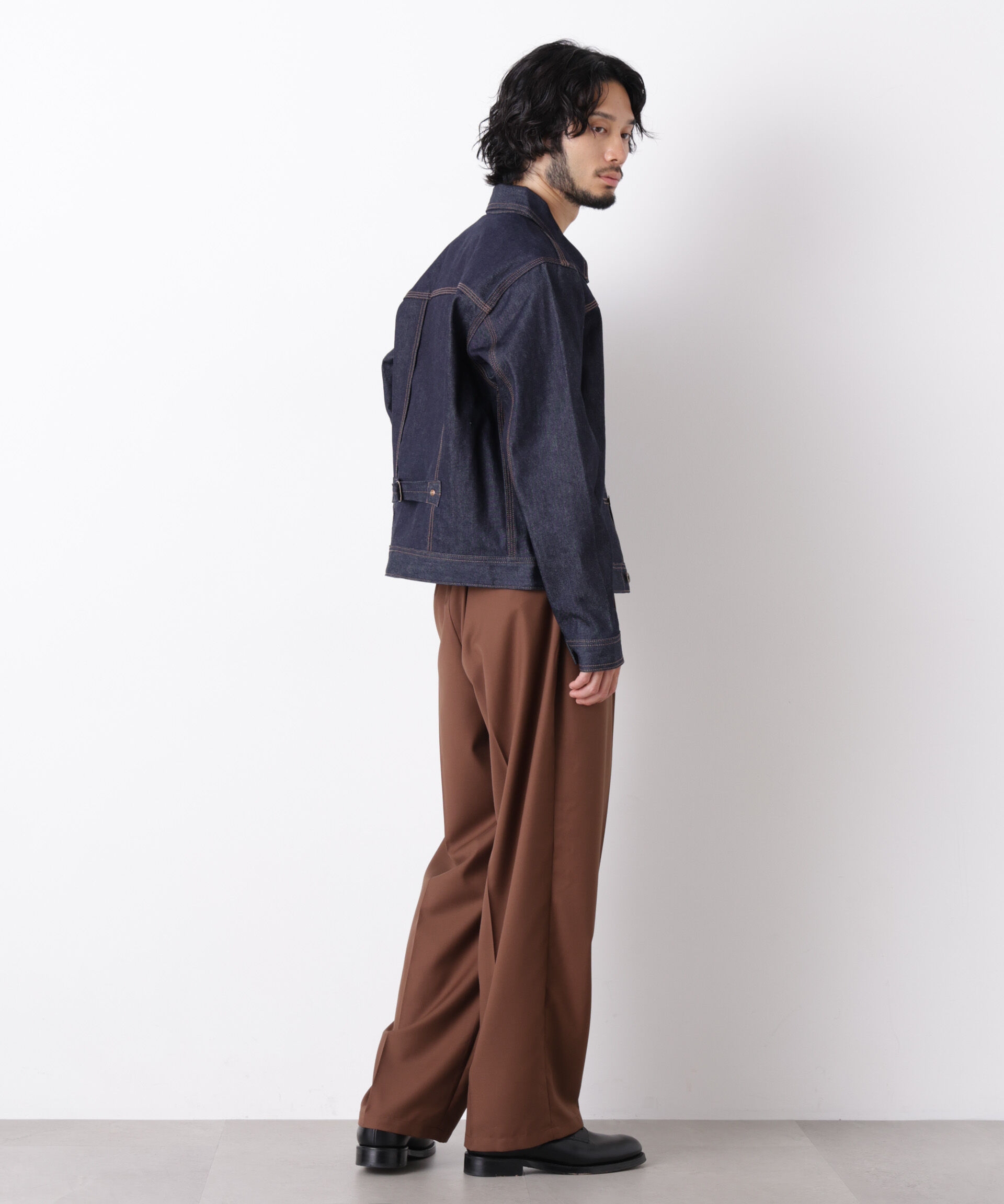 NANO universe「Lee/別注 COW BOY JACKET(セットアップ可)」|ブルゾン・スタジャン|