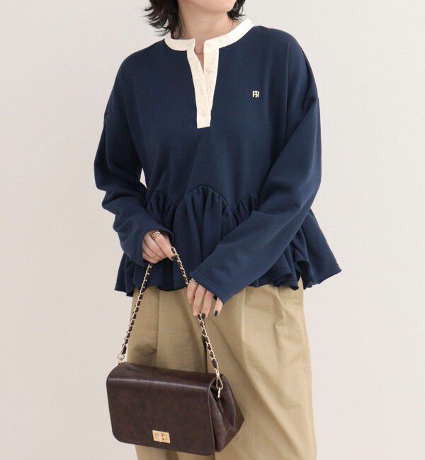 fredy emue「フリルヘムラガープルオーバー」|Tシャツ・カットソー|