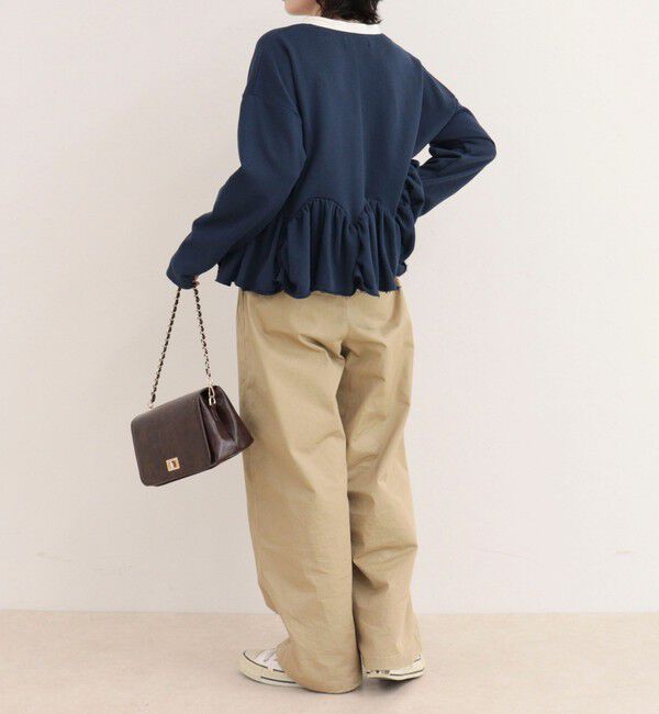 fredy emue「フリルヘムラガープルオーバー」|Tシャツ・カットソー|
