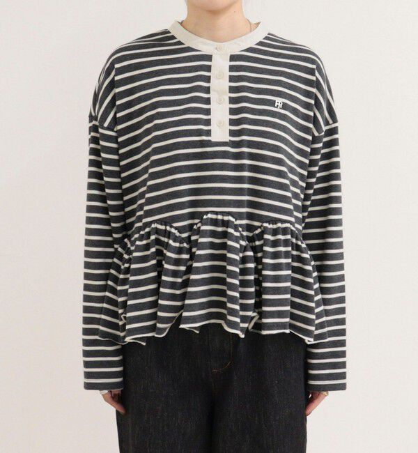 fredy emue「フリルヘムラガープルオーバー」|Tシャツ・カットソー|