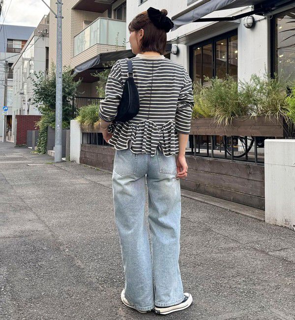 fredy emue「フリルヘムラガープルオーバー」|Tシャツ・カットソー|
