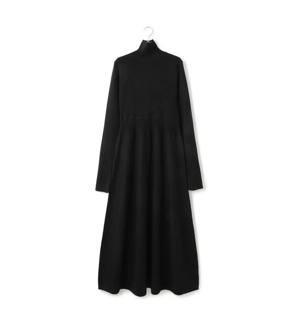 ADAM ET ROPE'「【WEB限定】・【定番】MIXパターンニットワンピース」|ワンピース|