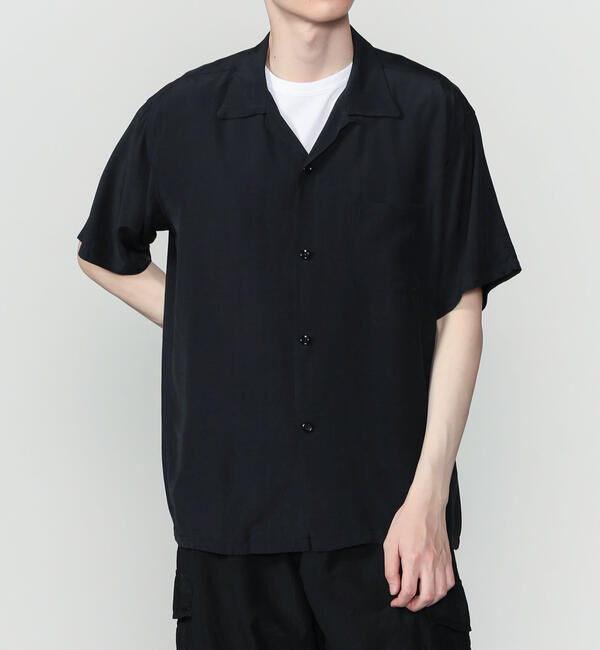  「STYLE EYES | 〈別注〉レーヨン ボウリングシャツ PLANE MEN」|シャツ・ブラウス|