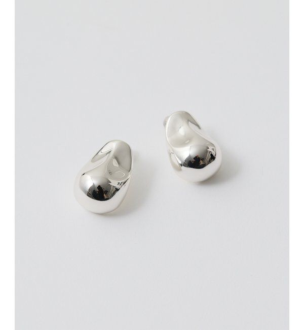  「【Hoaw.】オーバルシルエットピアス」|リング|