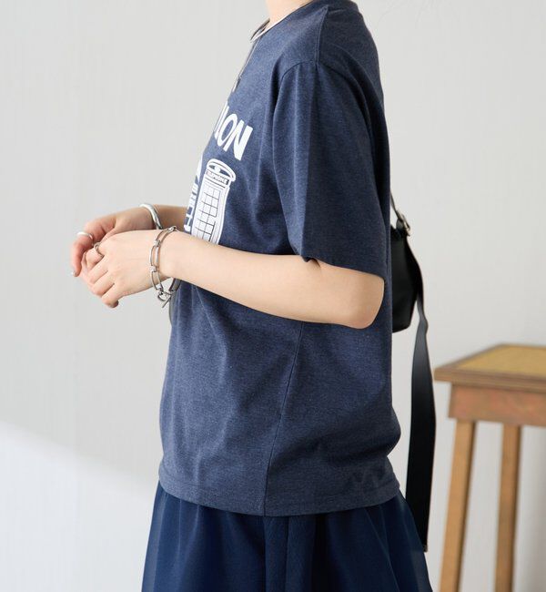  「【AMOU/アムー】ロンドンロゴTシャツ」|Tシャツ・カットソー|