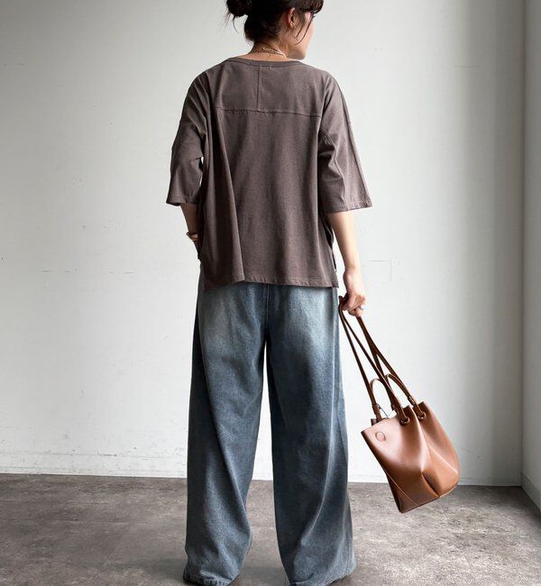  「【WEB限定】ピグメントロゴTEE」|Tシャツ・カットソー|