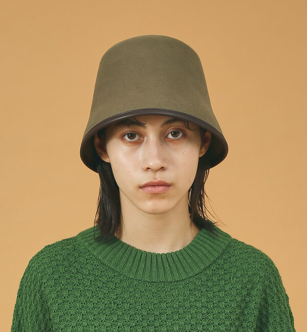 Rouge vif「【RUBEN/ルーベン】フェルトダウンハット / RUS-8134」|その他|カーキ