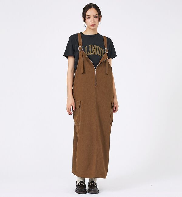 Rouge vif「【REMI RELIEF / レミレリーフ】LW加工/ロゴT/ILLNOIS」|Tシャツ・カットソー|