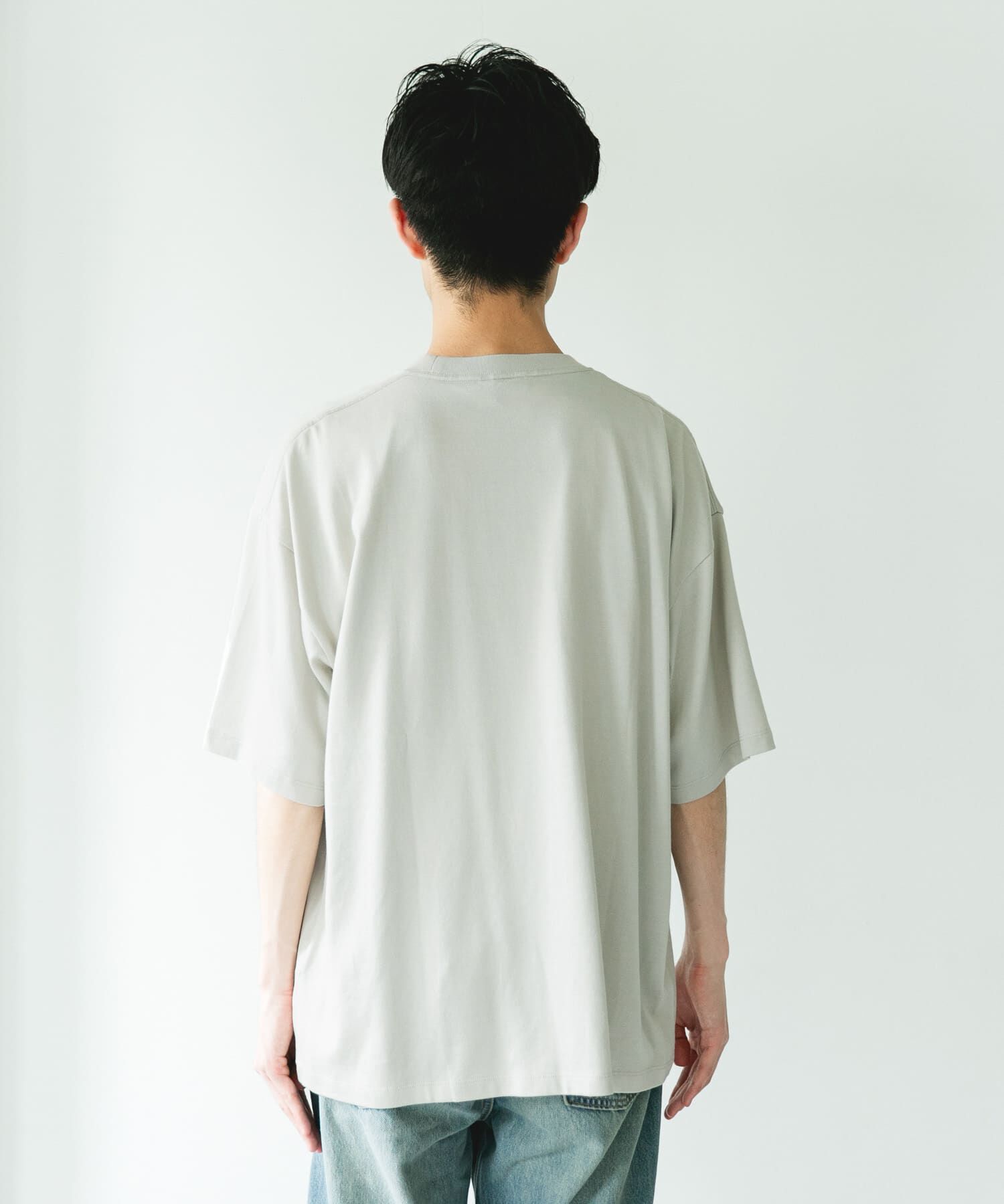URBAN RESEARCH DOORS「コットンレーヨンクルーネック ショートスリーブ Tシャツ」|Tシャツ・カットソー|
