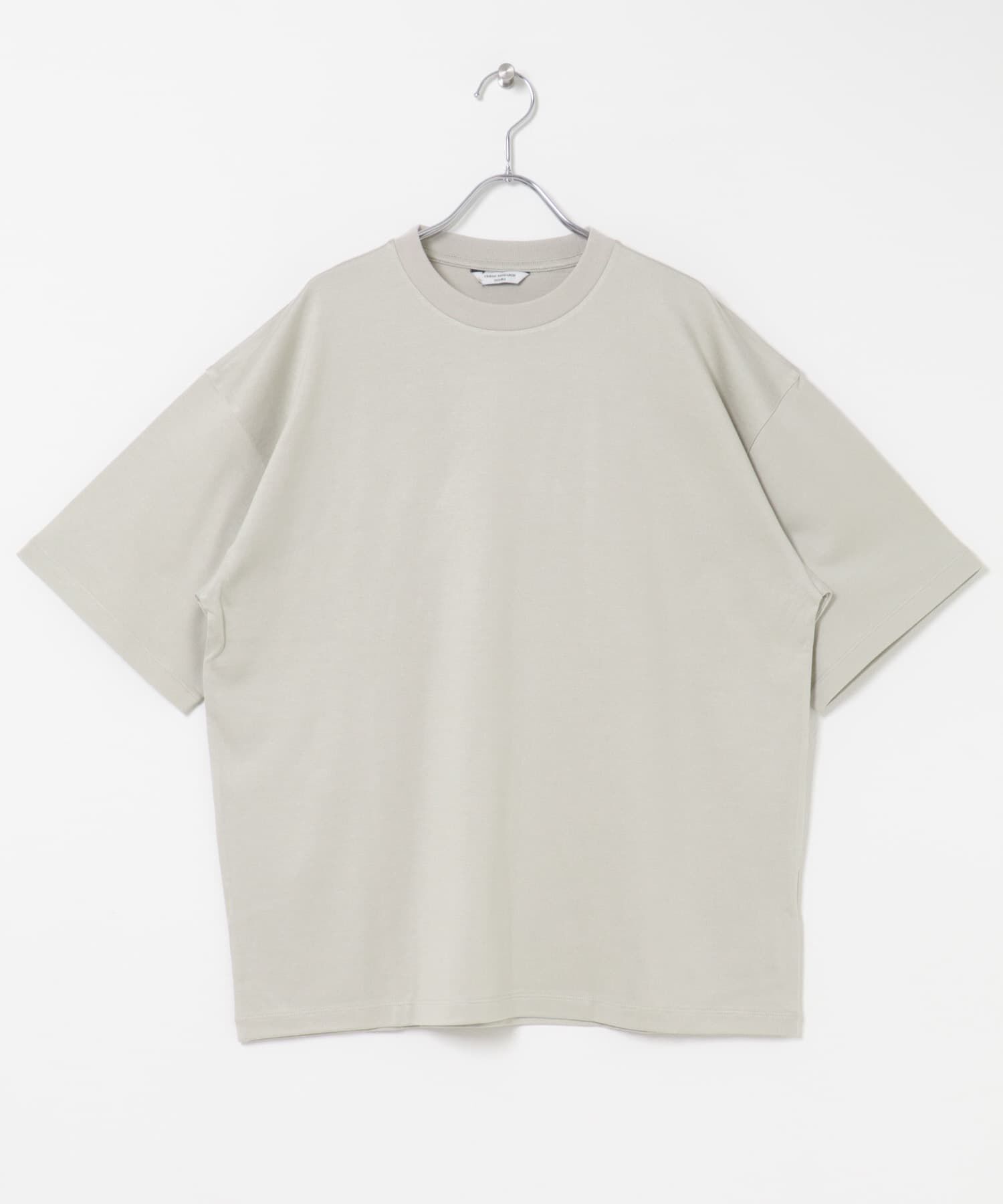 URBAN RESEARCH DOORS「コットンレーヨンクルーネック ショートスリーブ Tシャツ」|Tシャツ・カットソー|