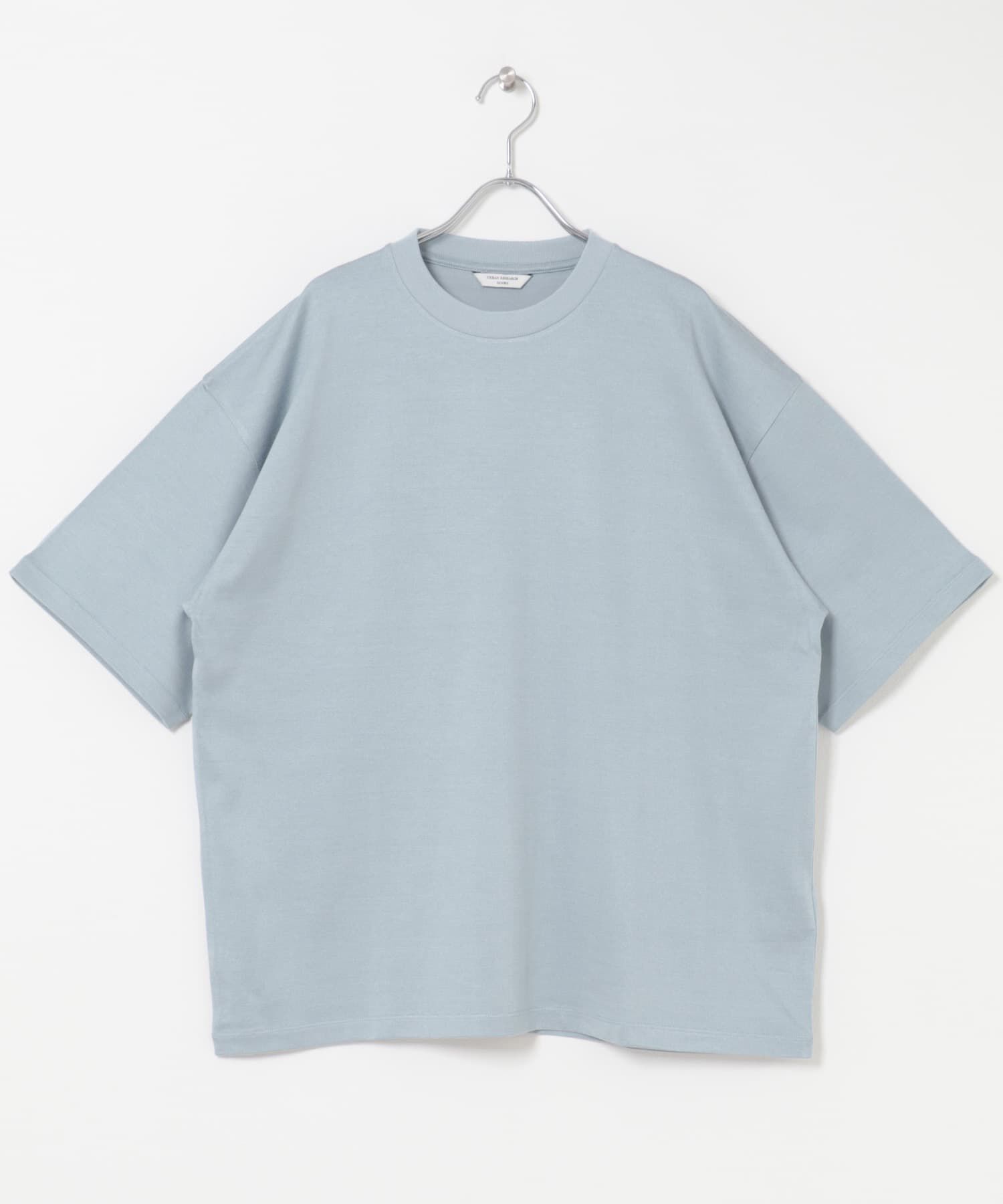 URBAN RESEARCH DOORS「コットンレーヨンクルーネック ショートスリーブ Tシャツ」|Tシャツ・カットソー|