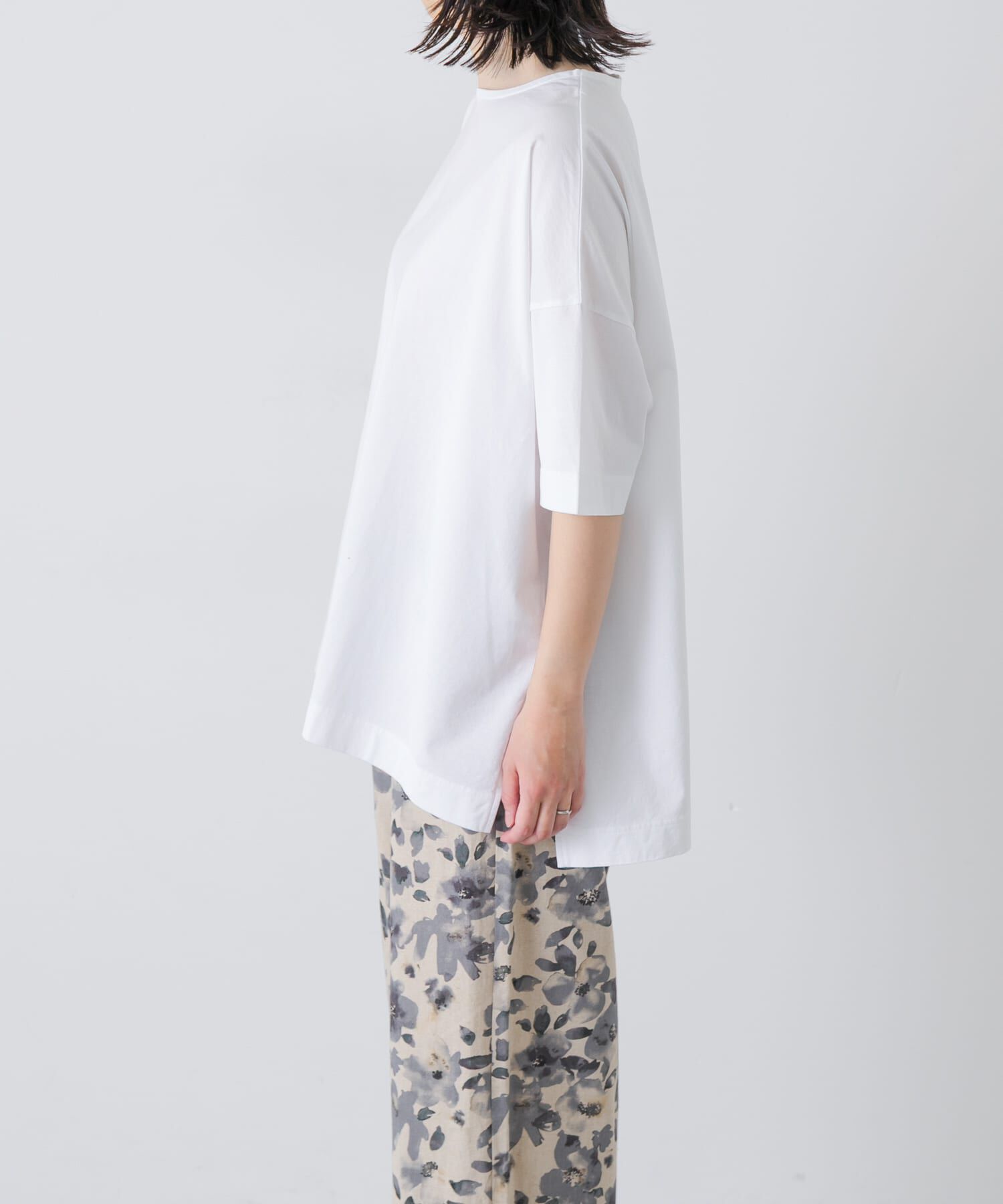 かぐれ「オーバークルーネックカットソー」|Tシャツ・カットソー|