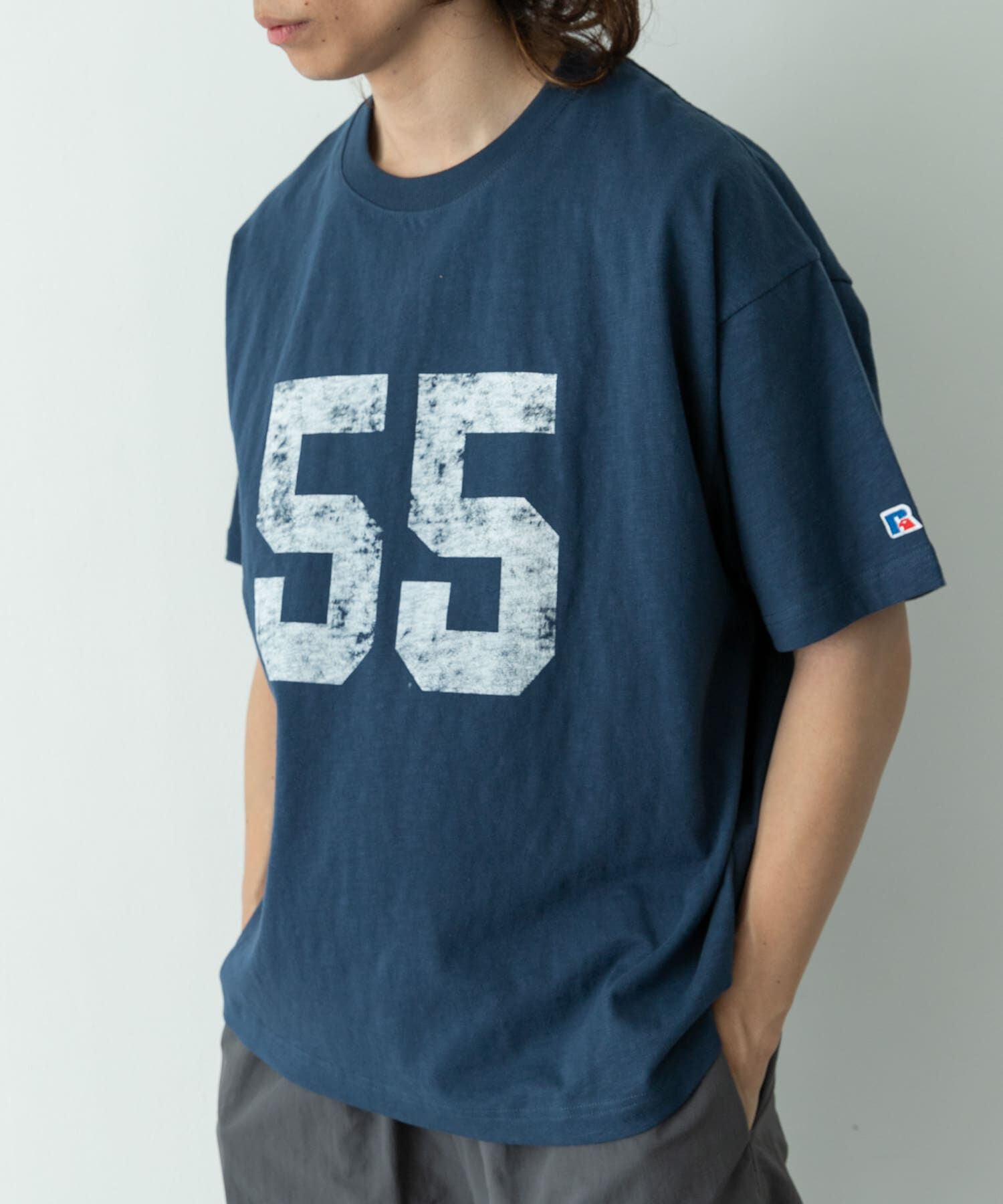 Sonny Label 「『別注』Russell Athletic&times;Sonny Label　ナンバリングショートスリーブTシャツ」|Tシャツ・カットソー|