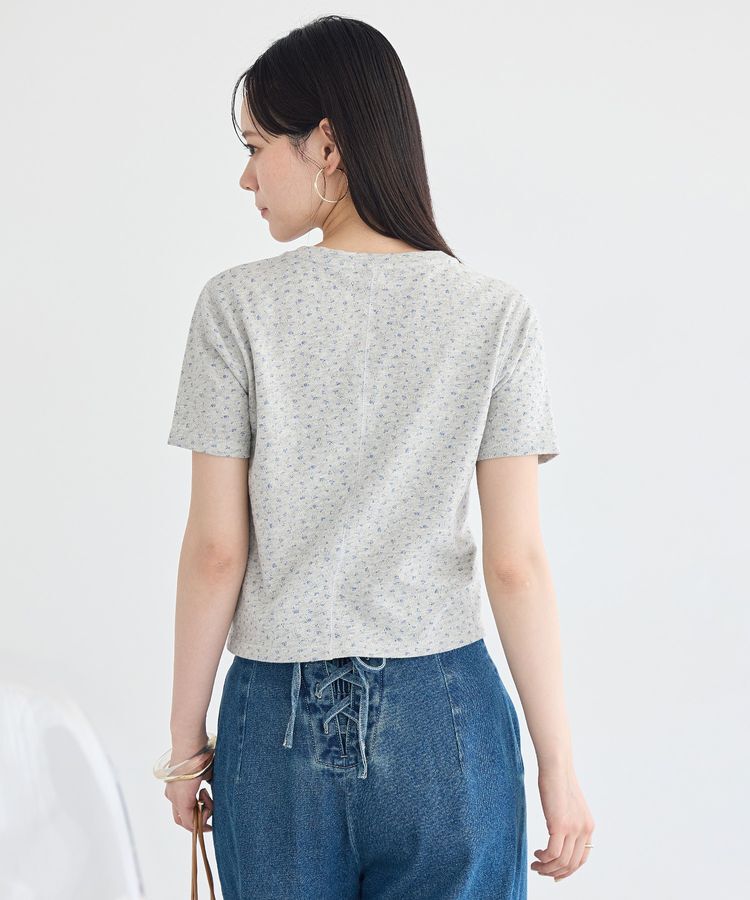earth music&ecology「アイレットミニ裏毛Tシャツ」|Tシャツ・カットソー|